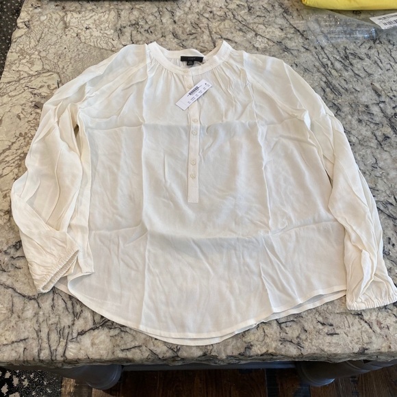 Jcrew Drapey pop over top AH108 - Picture 1 of 3